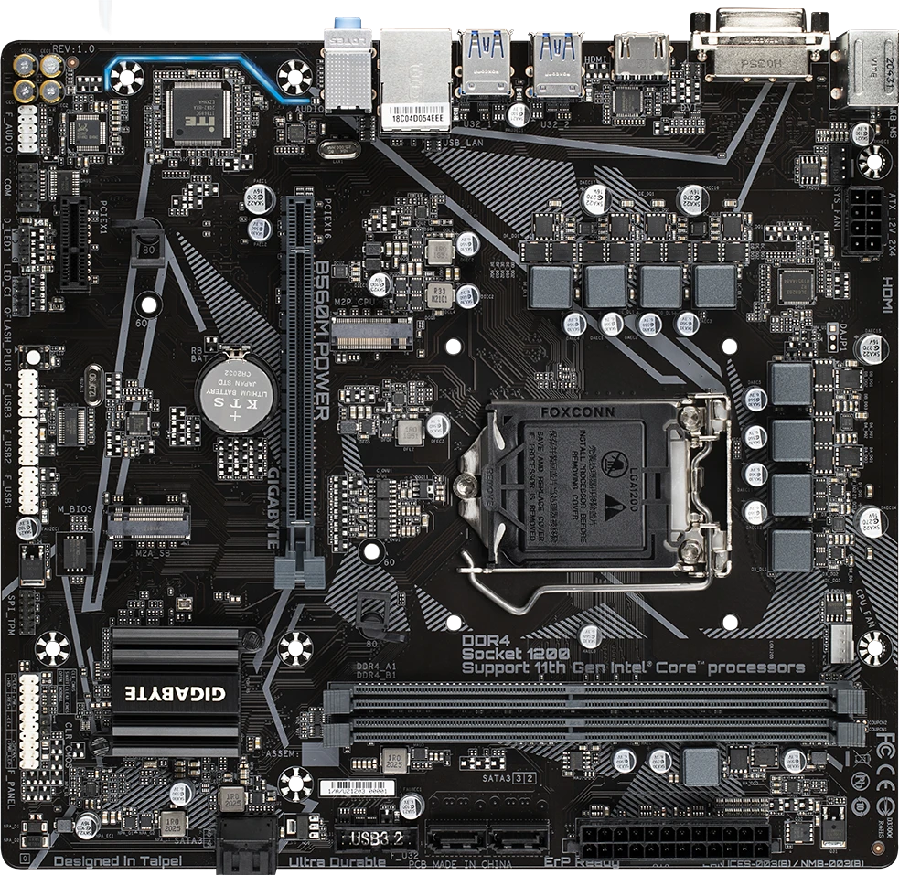 Gigabyte B560M POWER (Rev. 1.x)